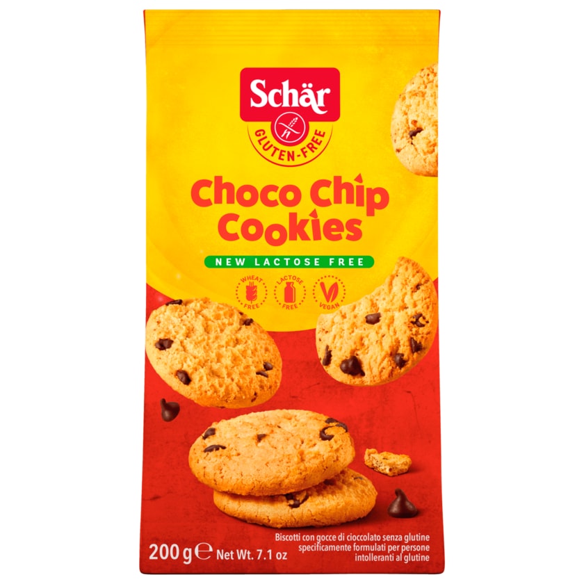 Schär Choco Chip Cookies glutenfrei 200g
